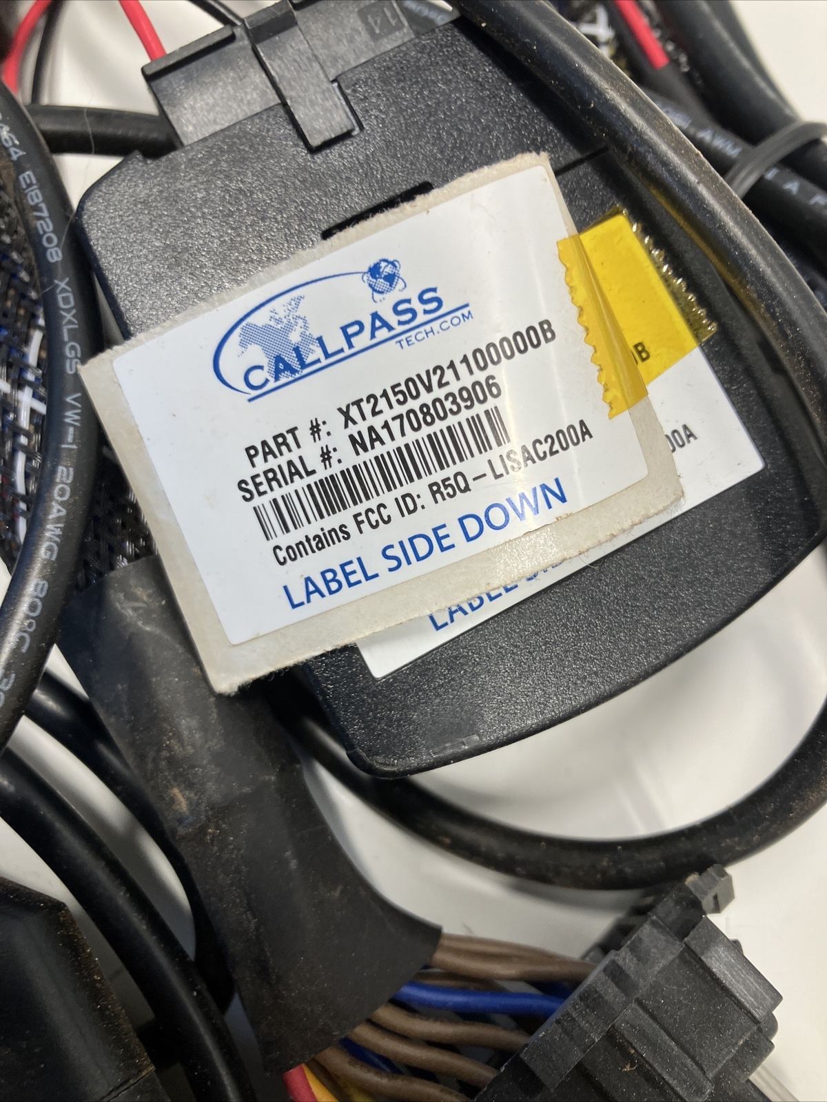 CALLPASS GPS Tracking Sensor Locator Detector Wiring Harness Lot