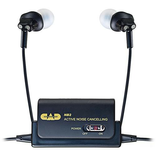 CAD NB2 Noise-Canceling Earphones Black (NEW)