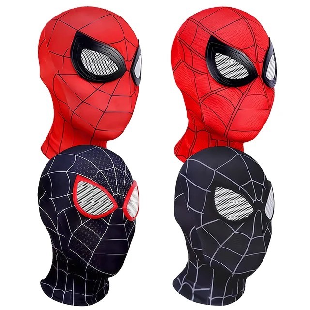 Spider-Man Mask Spiderman Movie Hero Costume Cosplay Props 3D Masks Adult Size