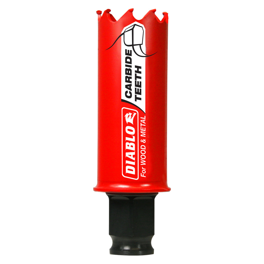 1-1/16 in. (27mm) Carbide-Tipped Wood & Metal Holesaw - DHS1063CT