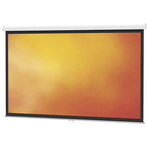 Da-Lite 33420 Model B Manual Projection Screen (72 x 72") Matte White-1.0