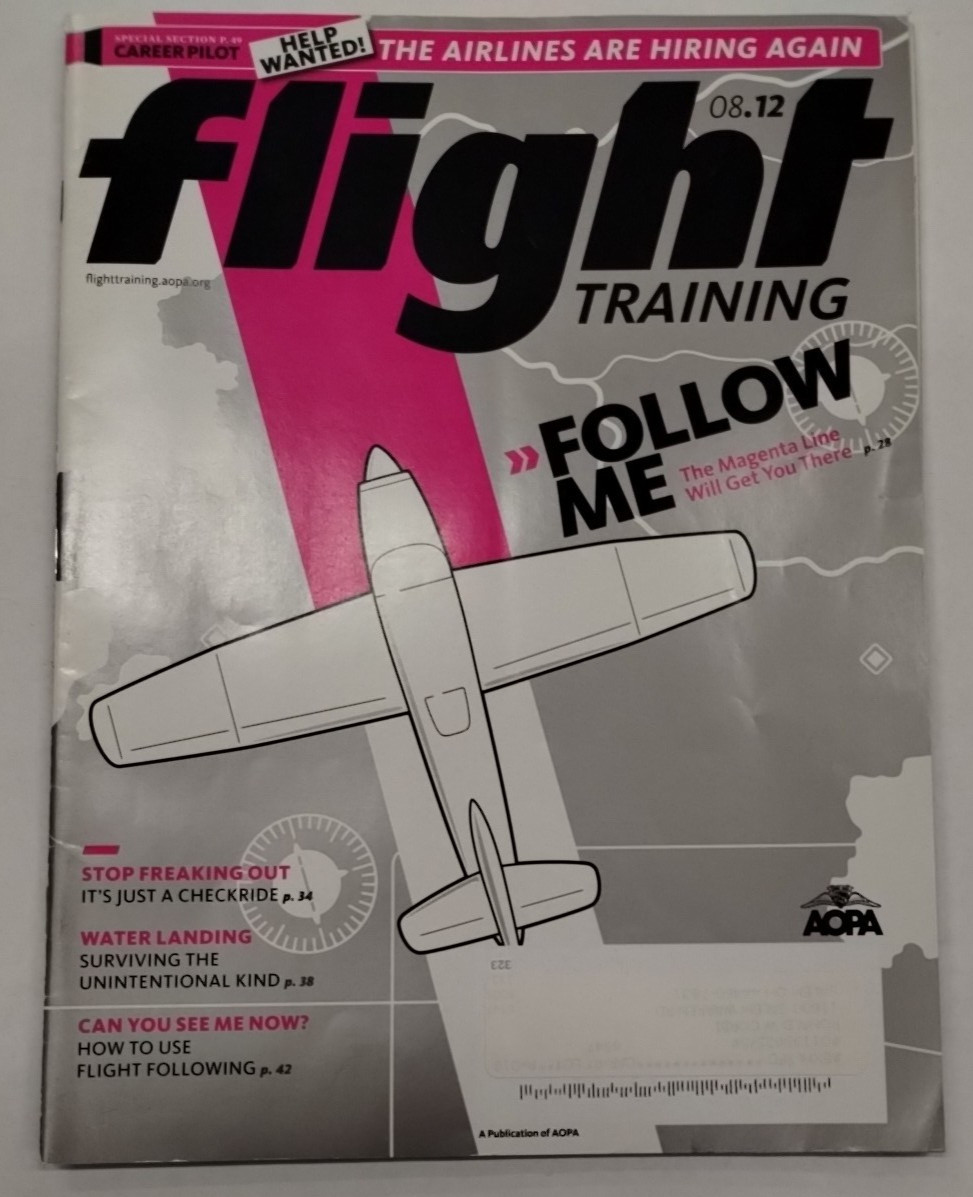Flight Training Magazine August 2012/Volume 24/Number 8-Original