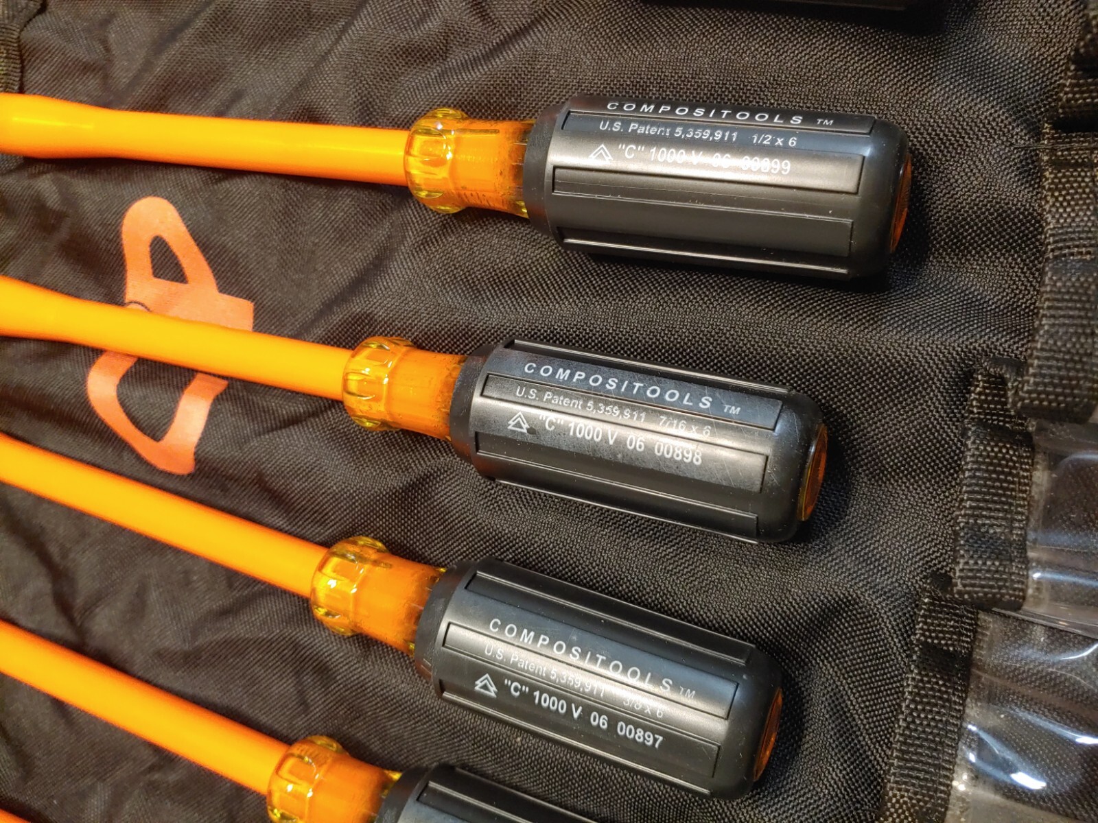 Certified Insulated Products CIP Nutdriver/Screwdriver Set. 1000 Volt