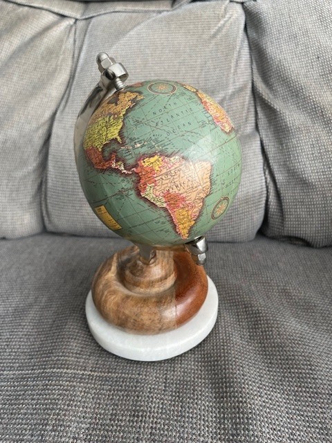 8" Decorative Globe Teacher Geography
