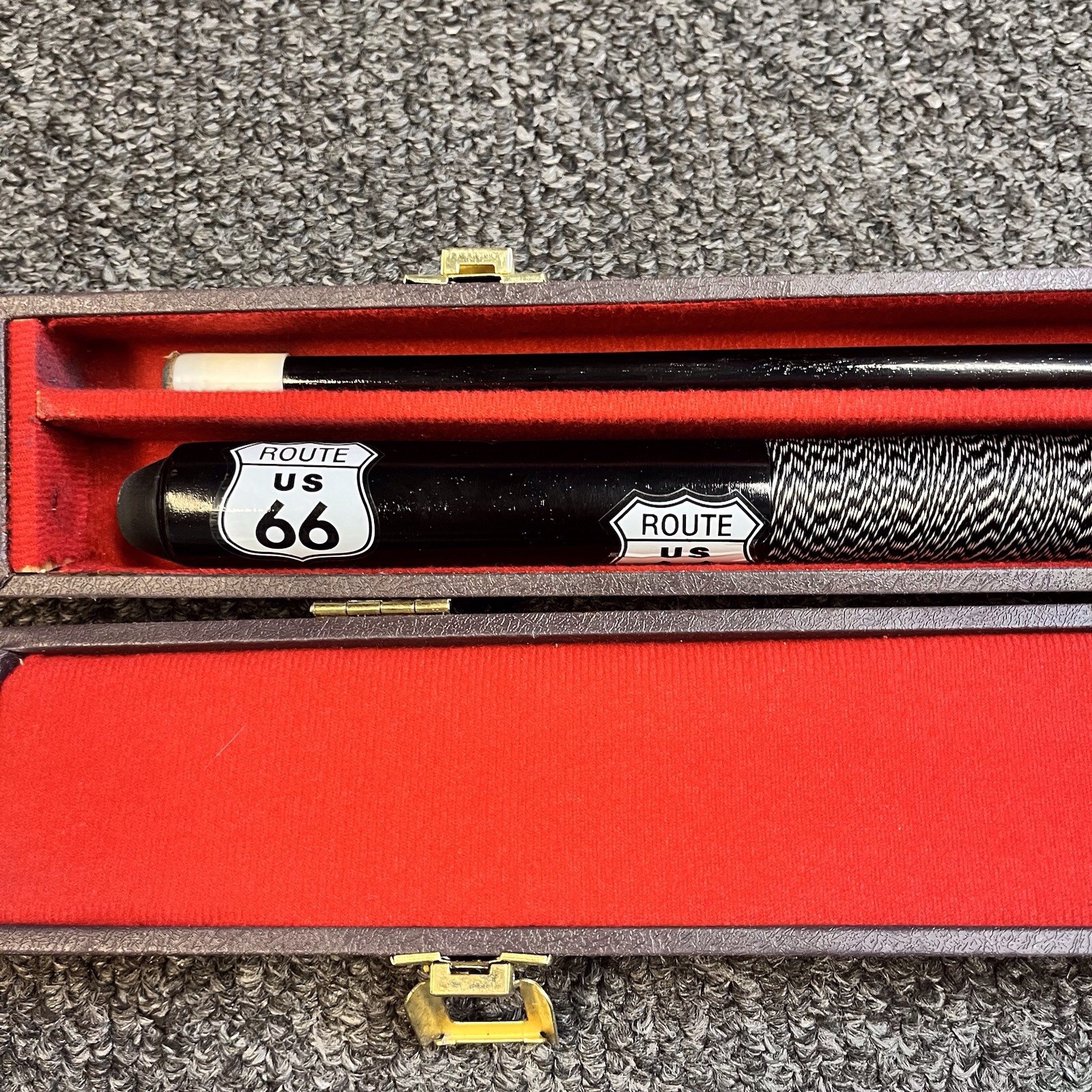 Route 66 RT 66 Pool Cue With Case Rare Hard To Find