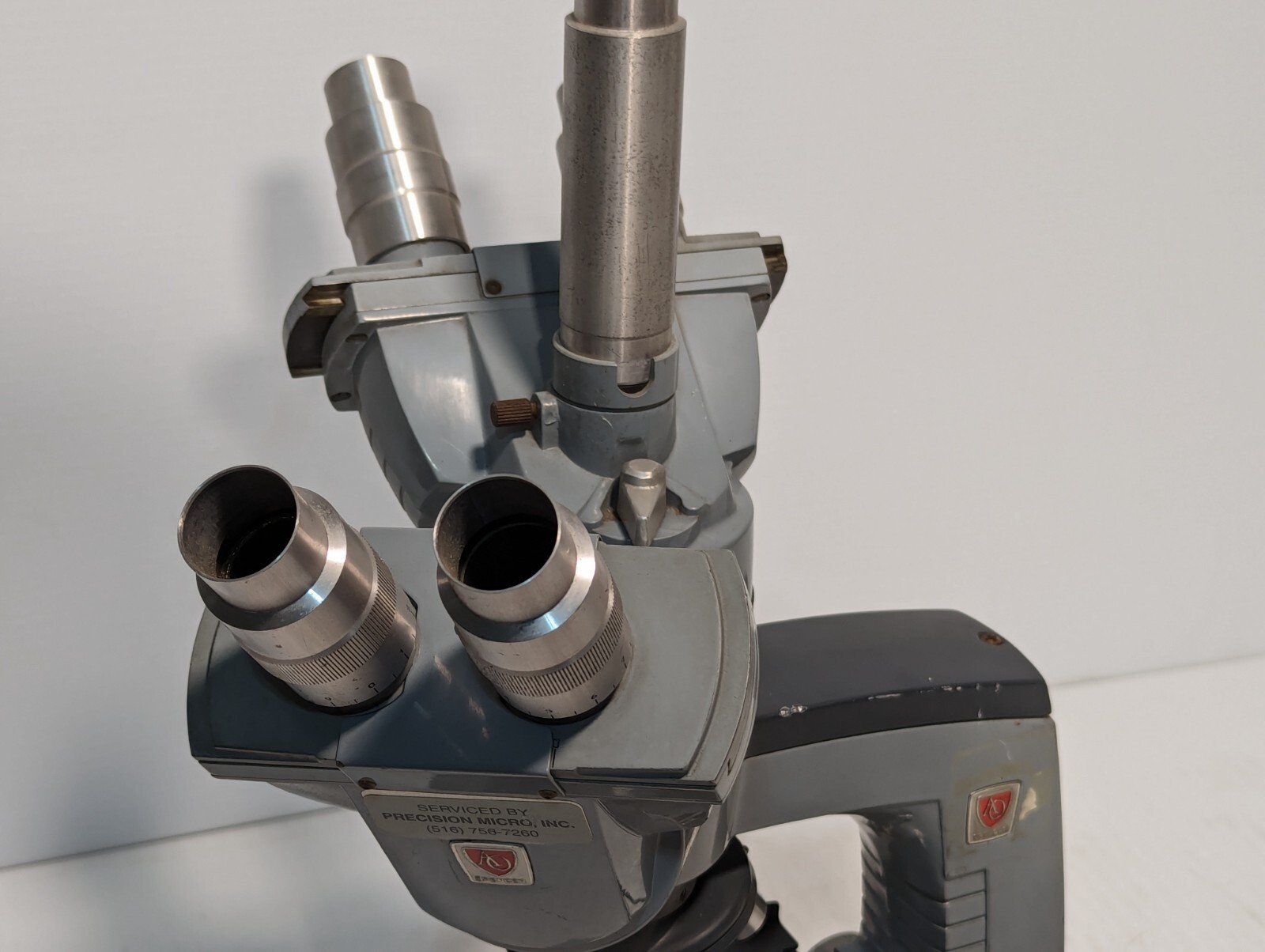 AO Spencer Dual Head Microscope with eyepieces and objective - Free Shipping