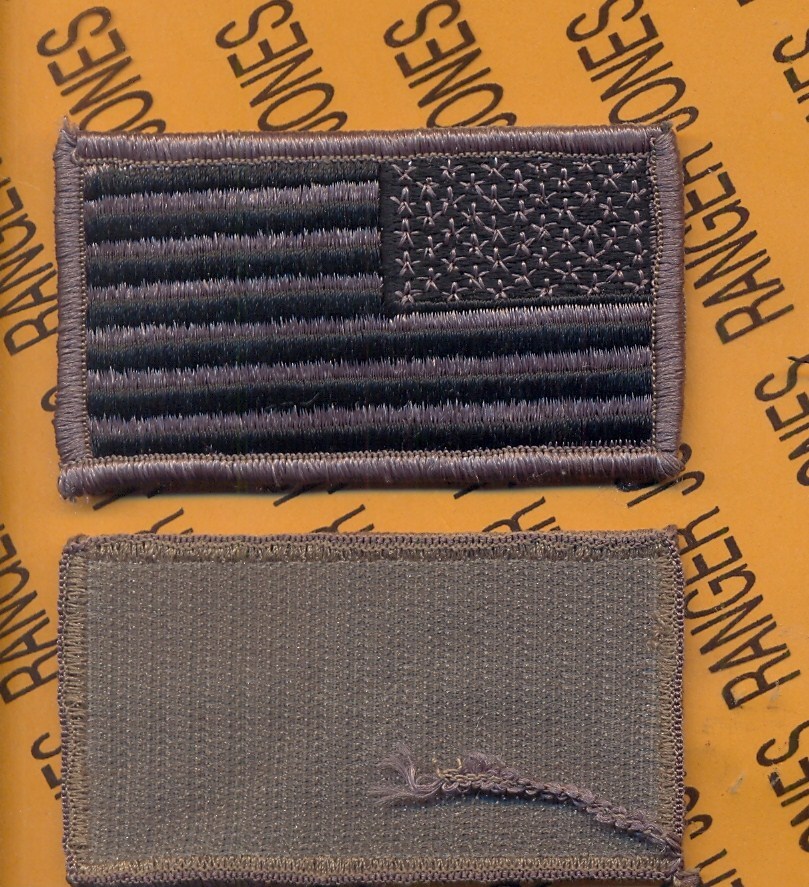 United States of America USA ACU flag COMBAT side w/ Hook patch 3.25" m/e