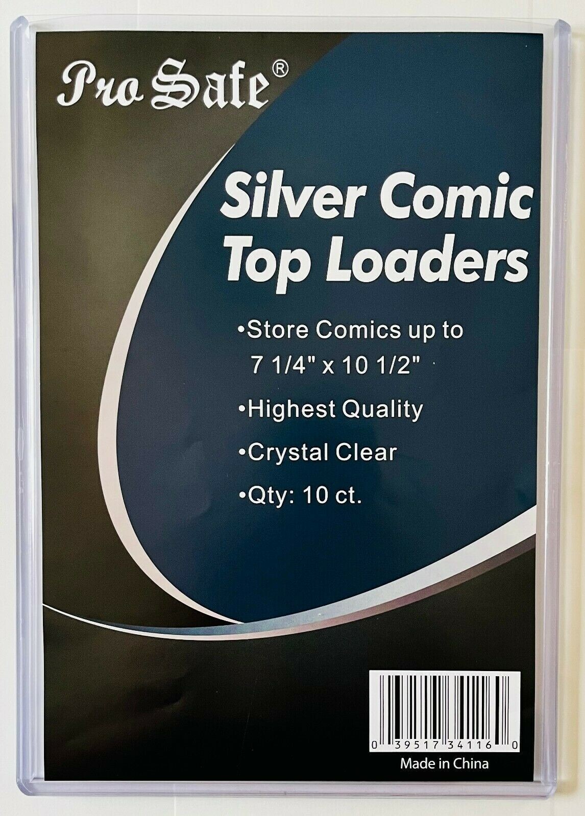 10 SILVER AGE Comic Top Loaders 7 1/4" x 10 1/2", 10 Comic Book Toploader NEW