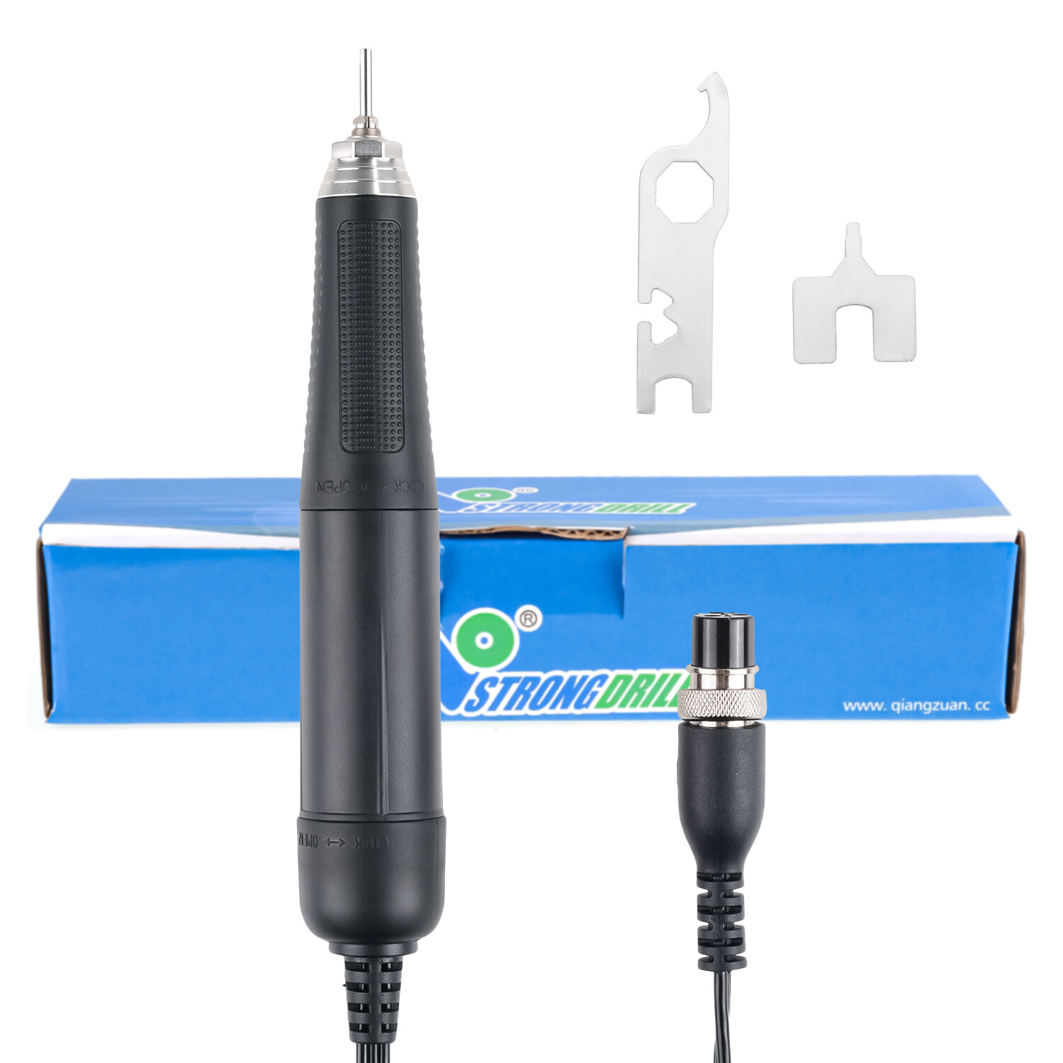 STRONGDRILL Dental Lab 50000RPM Brushless Handpiece for Micromotor Polisher USA