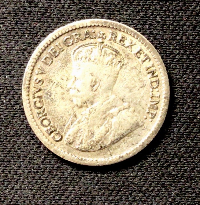 1912 Canada Silver! 5 Cents! ENN Coins!