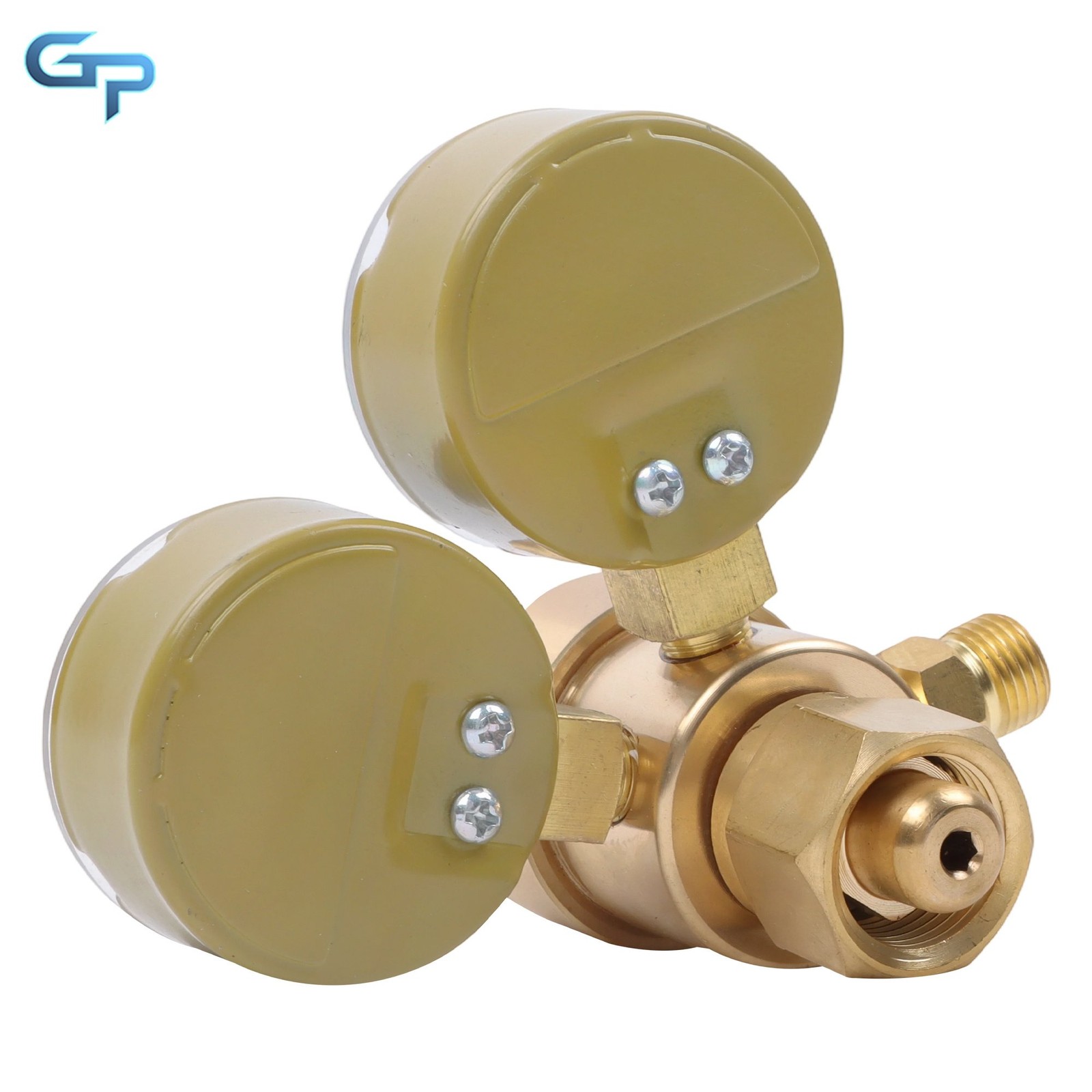 Professional Welding Oxygen Regulator, 2" Gauge Brass Design, CGA540 Fitting