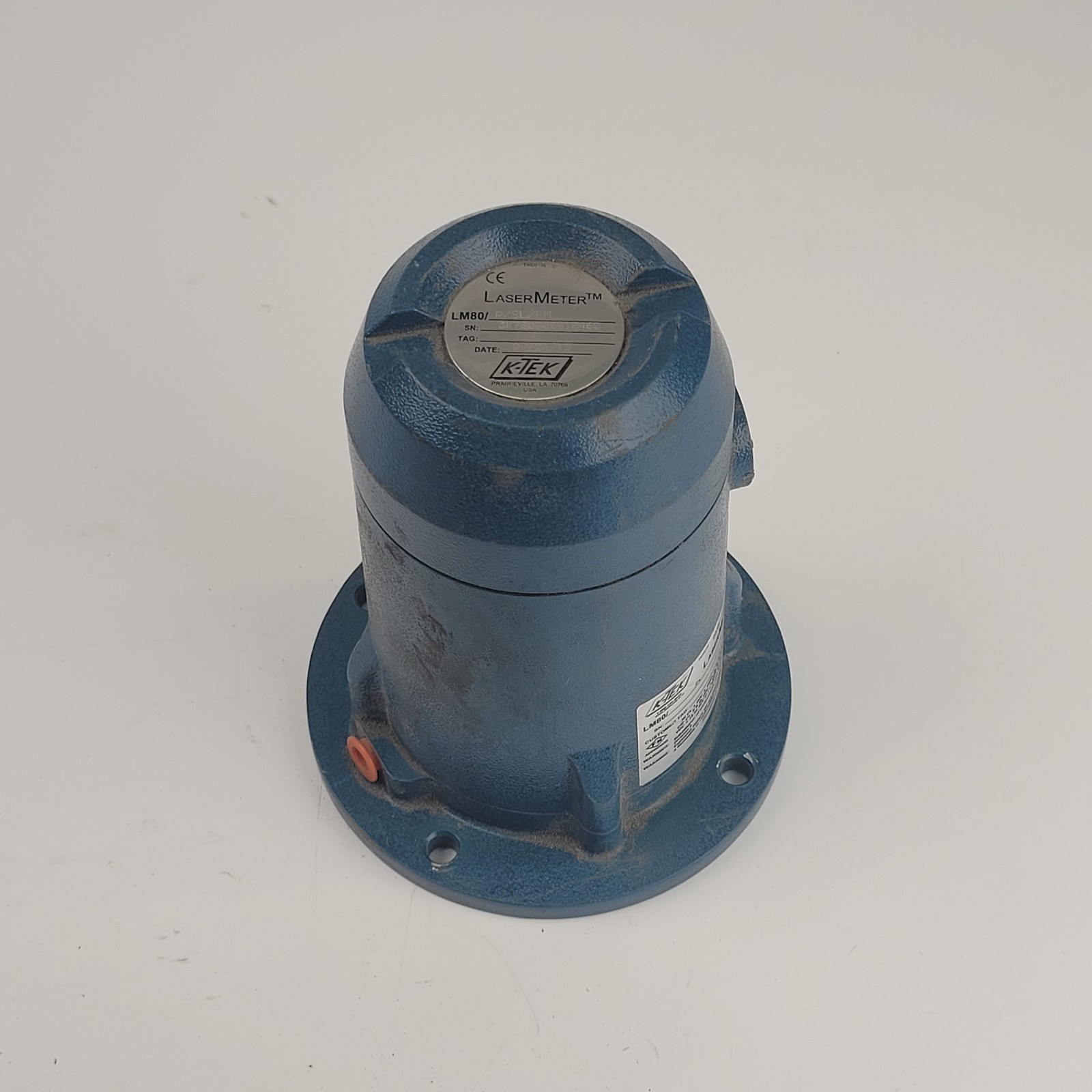 K-TEK LM80/A/S/FM Laser Meter Continuous Level Position Transmitter - USED