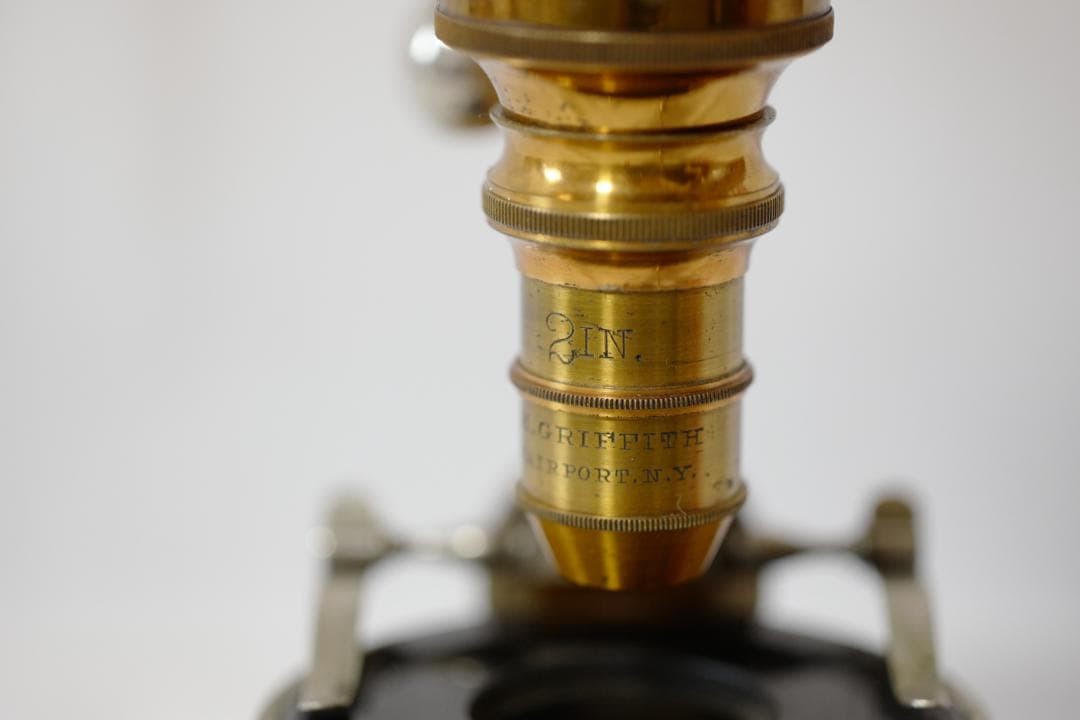microscope antique Bausch & Lomb "Griffith Club" Microscope