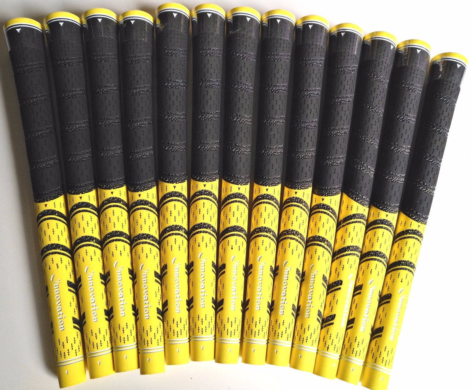 13x Innovation Decade Multicompound Standard / Midsize Rubber Grip Pride Yel/Blk
