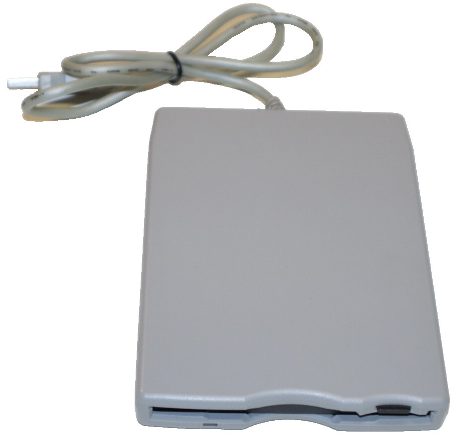 Smart Disk Mitsumi D353FUE USB External Floppy Disk Drive FDUSB-TM2 TESTED