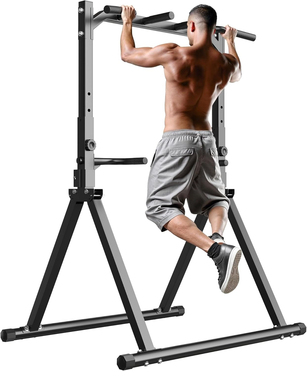 Pull up Station Pull up Bar for Home Gym Equipment Dip Station Power Tower Stren