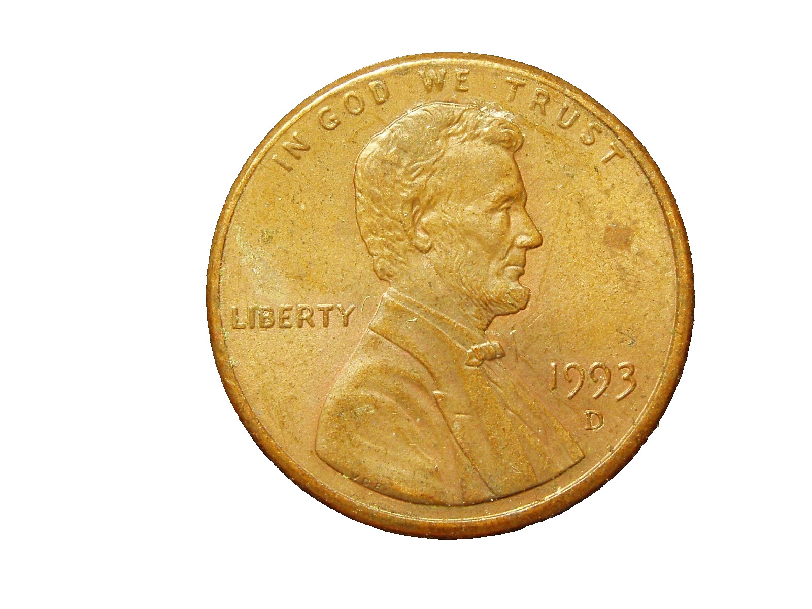 1993-D  LINCOLN MEMORIAL CENT #14