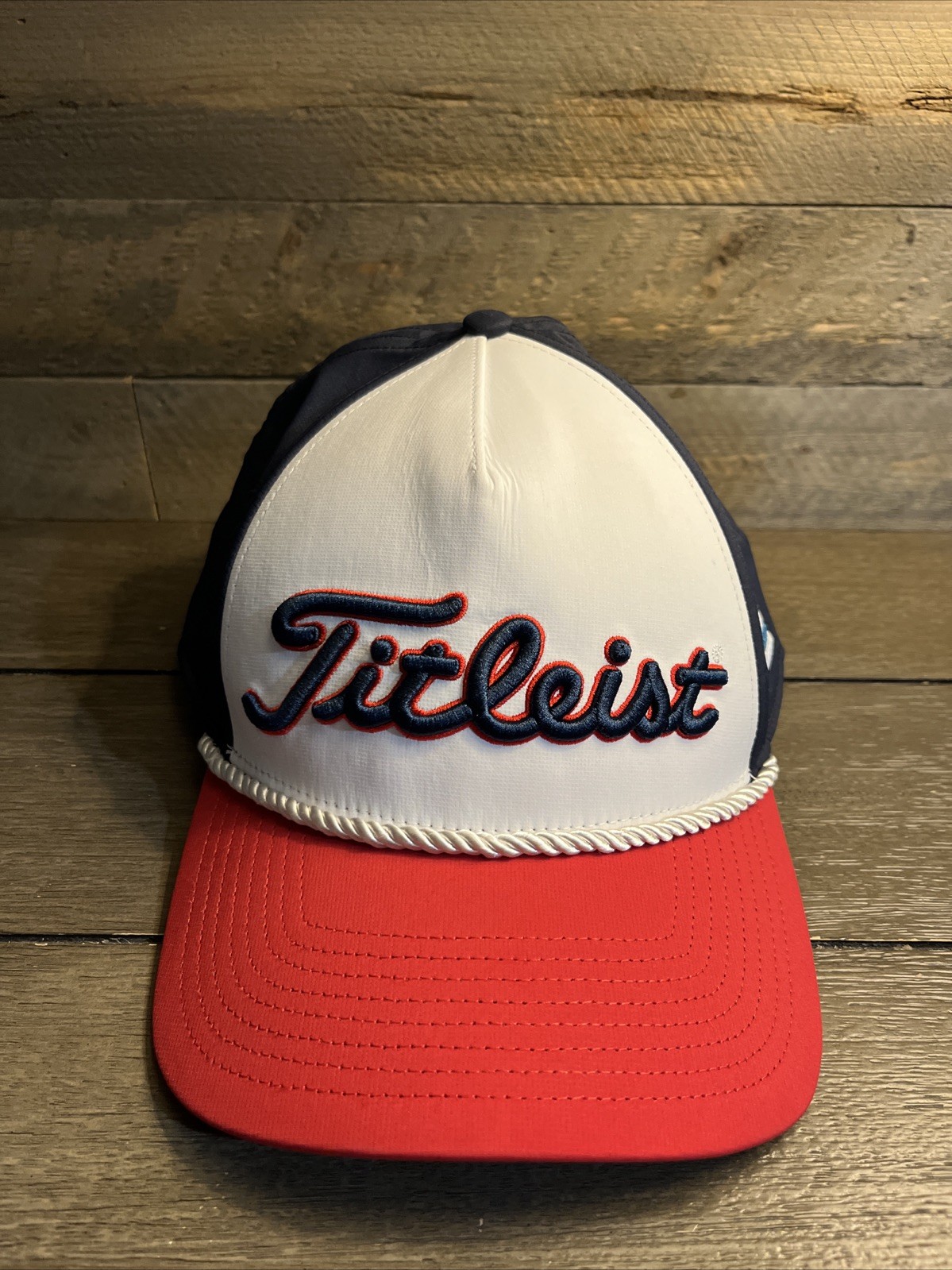 Titleist Rope Hat Cap Snapback Chicago Flag Golf