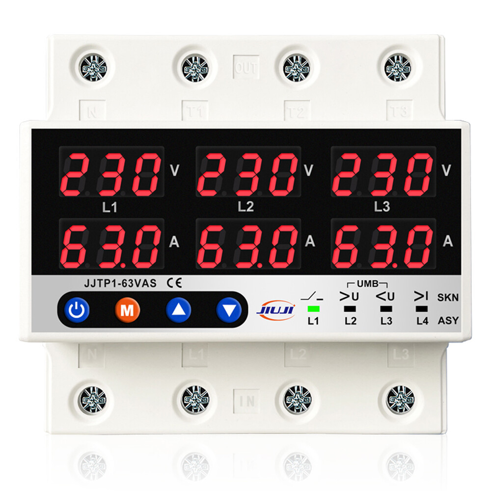 Three Phase Voltage and Current Protector Synchronous and Asynchronous C5A3