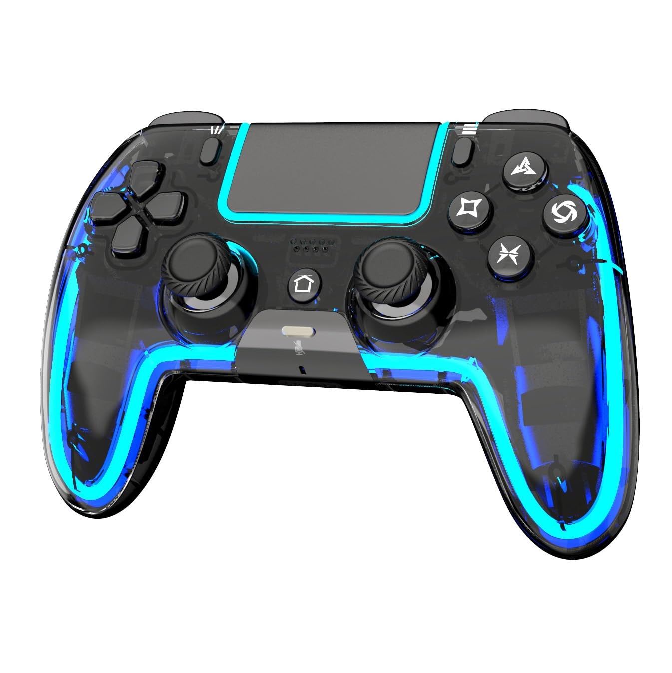 BETMI Wireless Controller for PS5, Pro/Slim/MAC/Android/Steam Deck/PC, Black