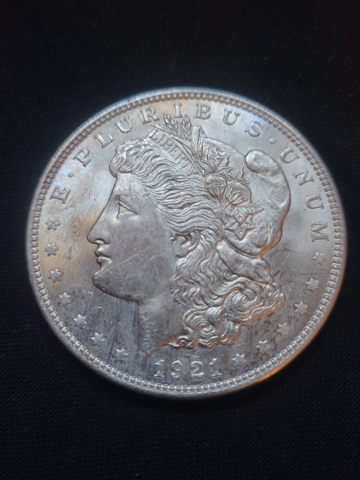 1921-P Morgan Silver $1 Dollar - (Gem)