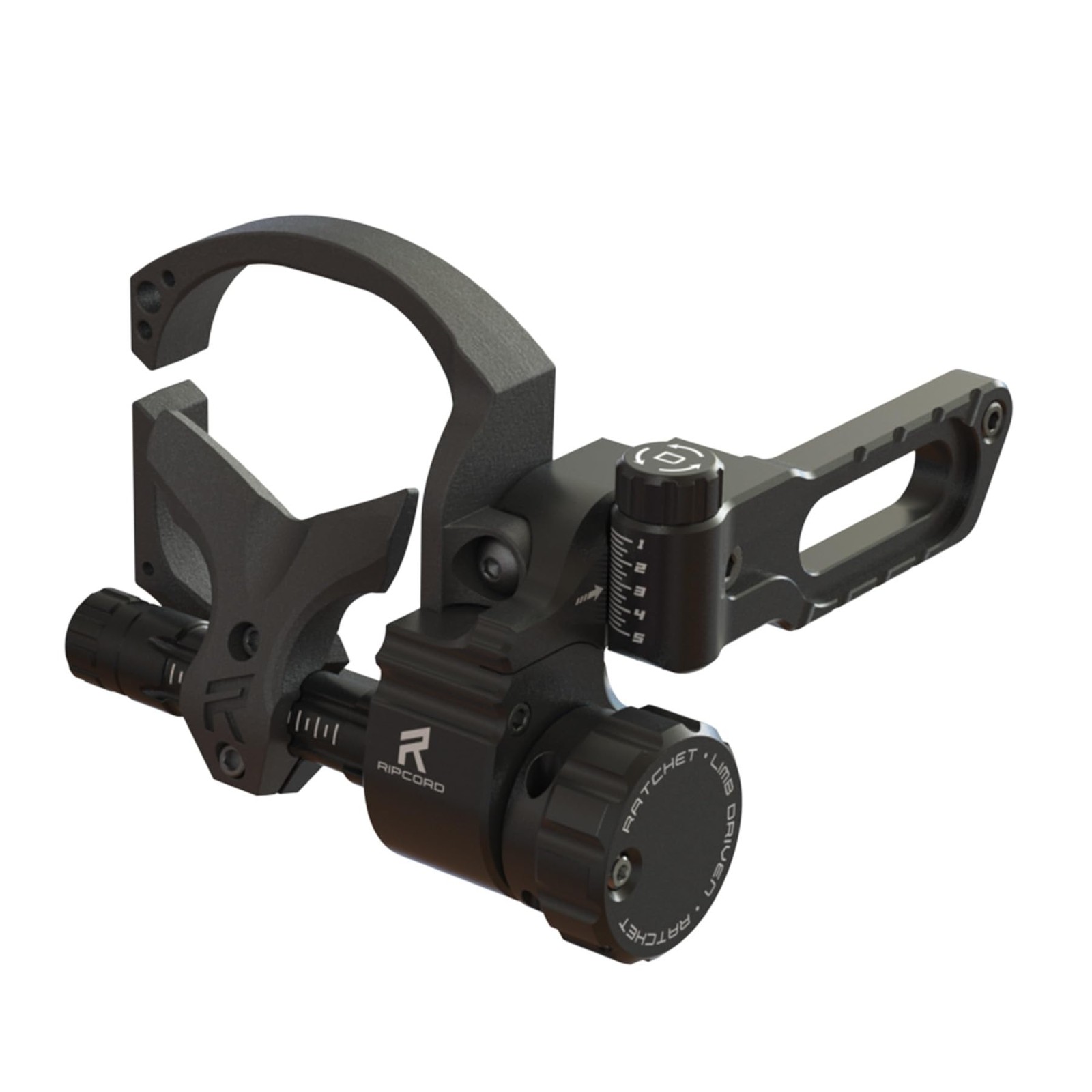 Ripcord Rest Ratchet Compact Durable Limb Driven Archery Arrow - black