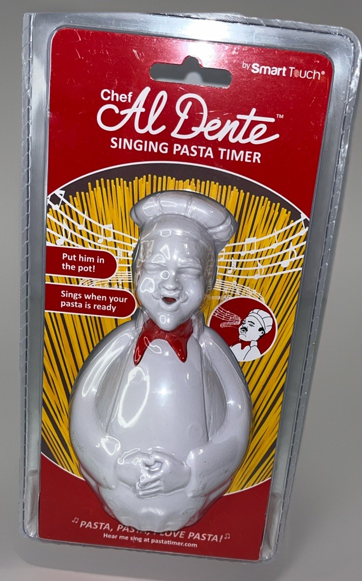 Pasta Timer Singing Chef Al Dente Smart Touch Italian