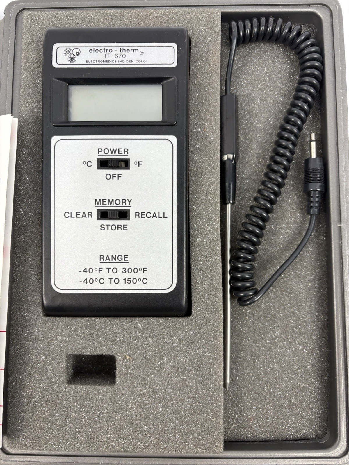 Electro-Therm Digital Thermometer IT-670