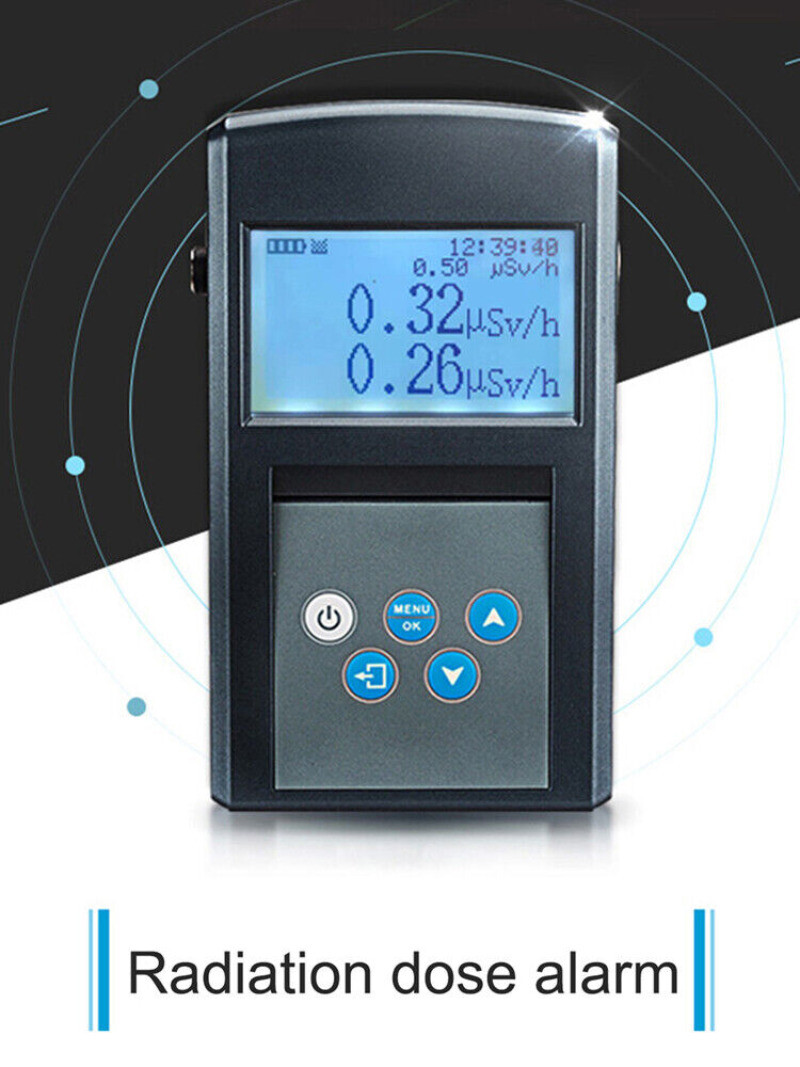 Radiation Dose Detector Nuclear Radiation Detector for Gamma /X / Hard Beta Rays