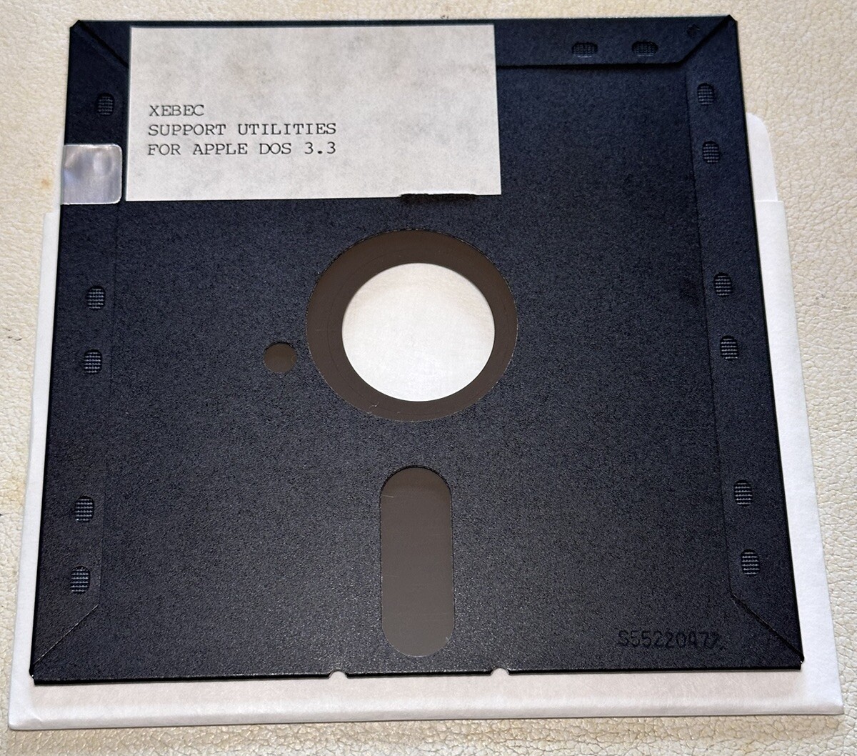 Xebec Siderware Installation & Support Utilities For Apple II DOS 3.3 - 5.25”