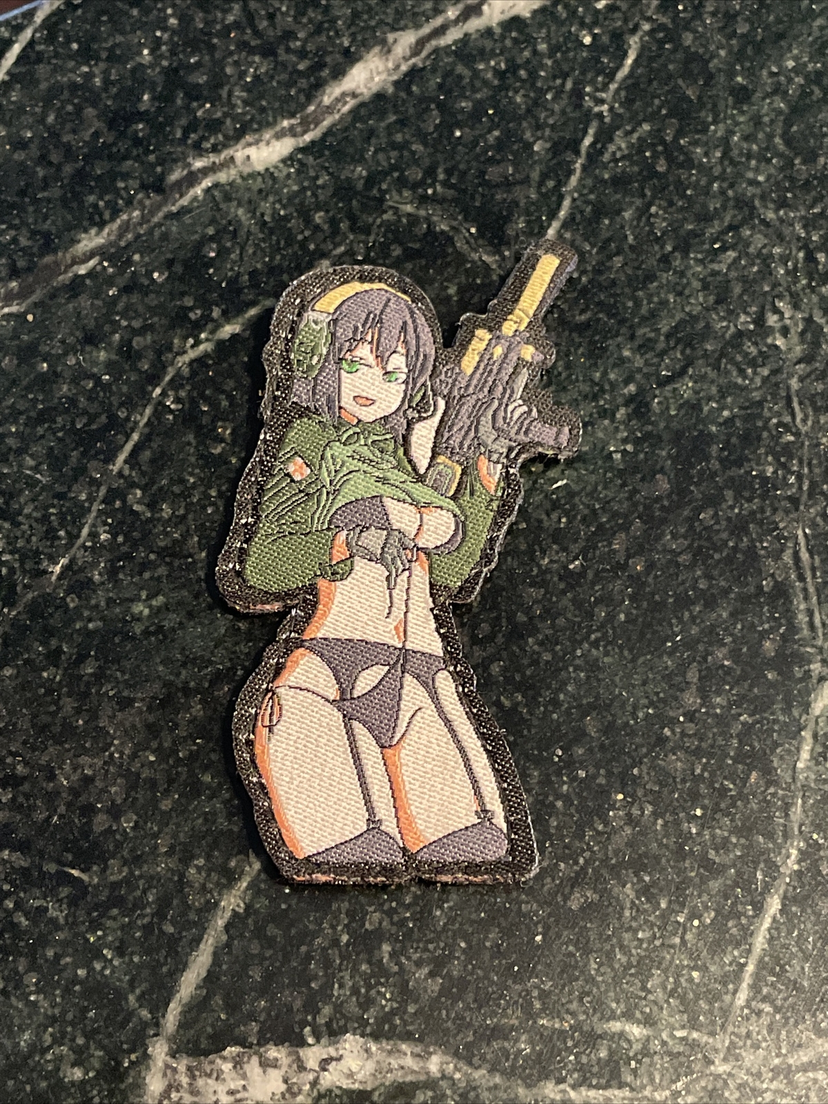 Anime Manga Tactical girl morale US military patch airsoft Panty Dropper Velkro