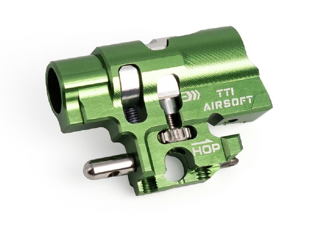 TTI AIRSOFT Infinity Hi-Capa (1911) One Piece Full CNC TDC Hop Up Chamber-Green