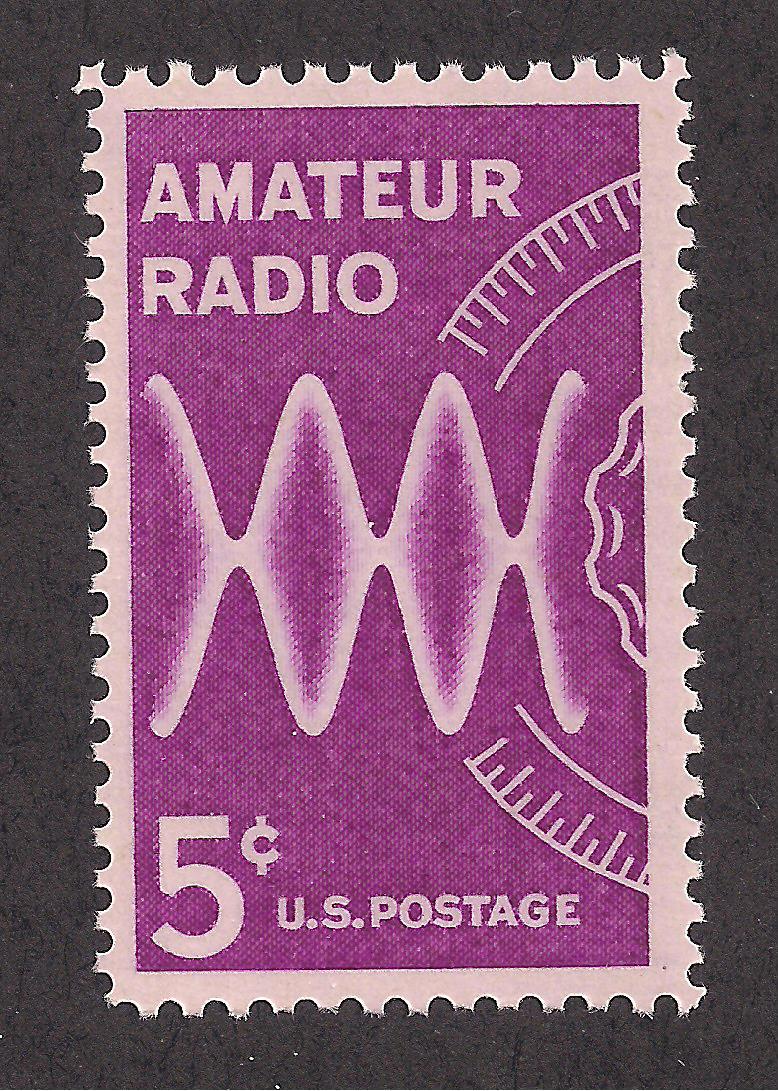 AMATEUR HAM RADIO OPERATORS - U.S. POSTAGE STAMP (1964) - MINT CONDITION