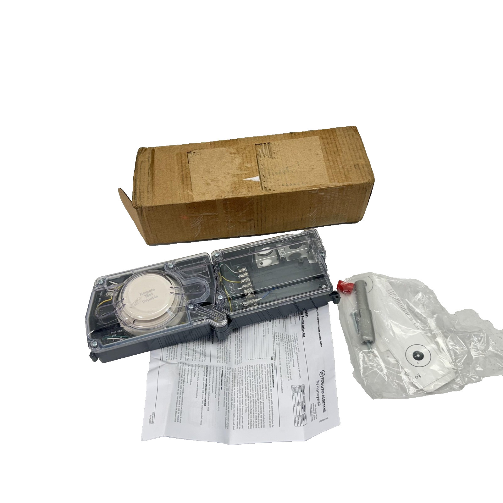 Fire-Lite Honeywell D365PL Duct Smoke Detector Intelligent Non-Relay Remote Test