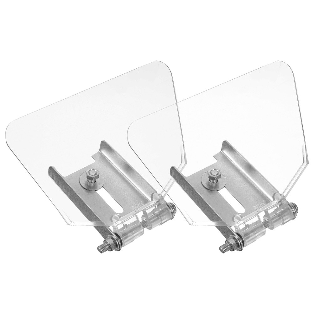 2pcs bench tool rest Bench Eyeshield Stainless Steel Attachment