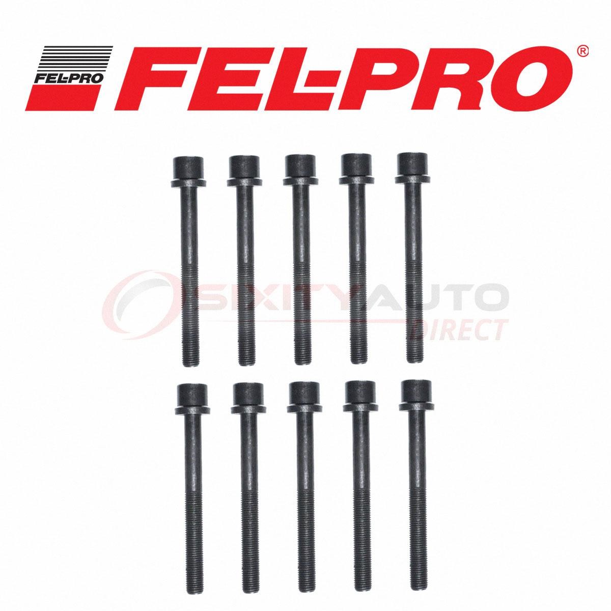 Fel-Pro Cylinder Head Bolt Set for 2001-2003 Isuzu Rodeo Sport 2.2L L4 - uv