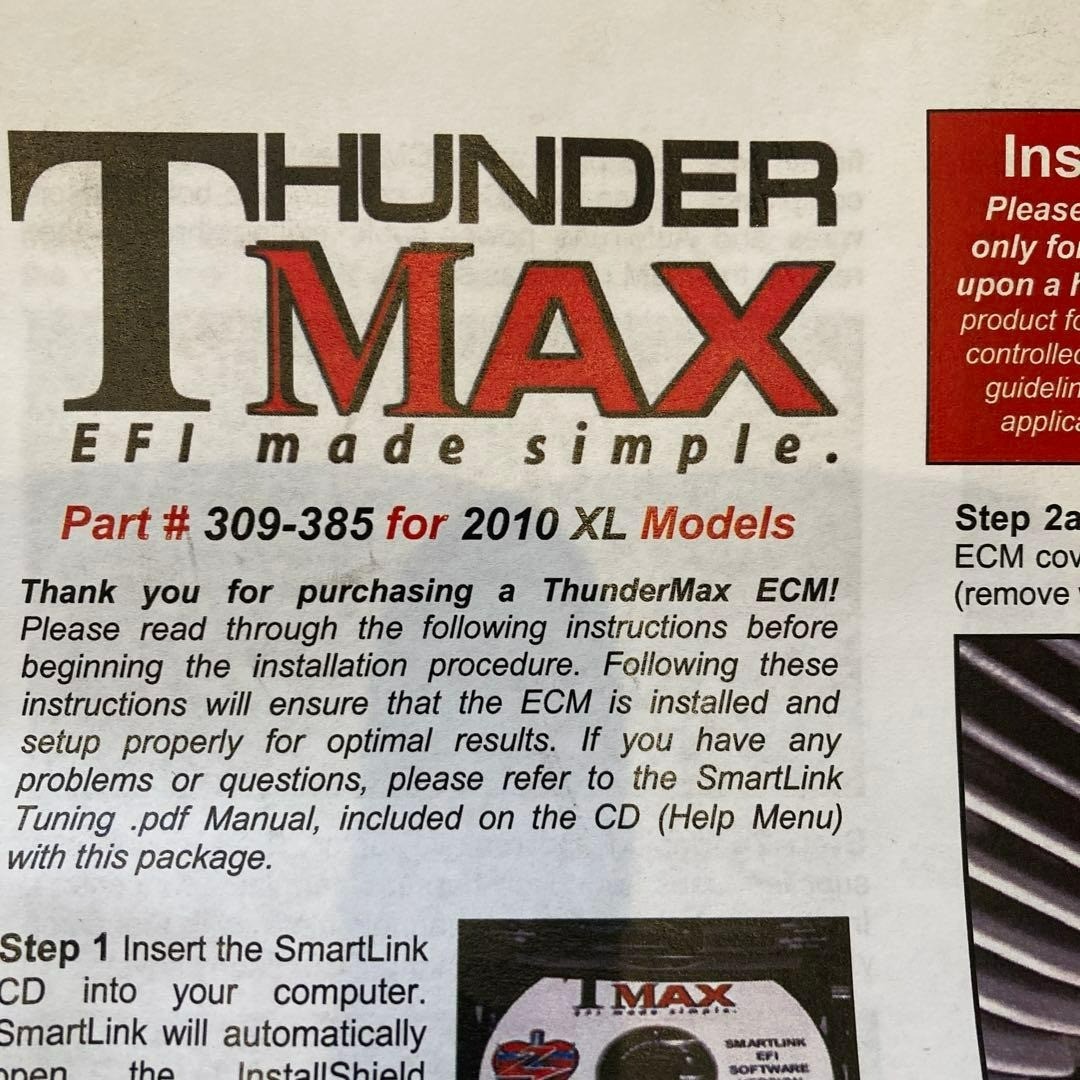 Thunder Max 309-385 EFI ECM Module Harley Used from Japan