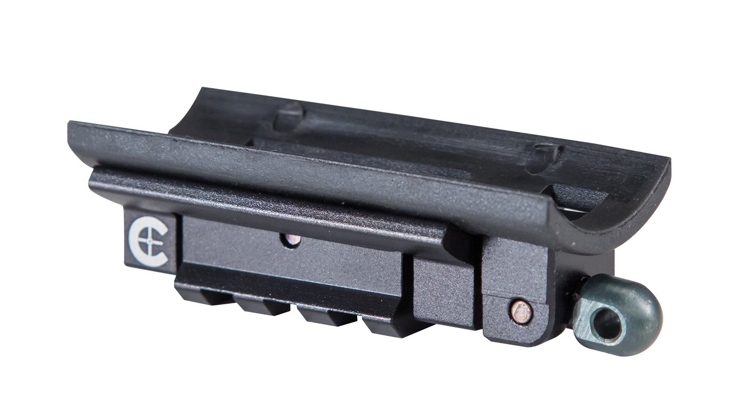 Caldwell Pic Rail Adaptor Plate with Durable Construction and 3" L, black