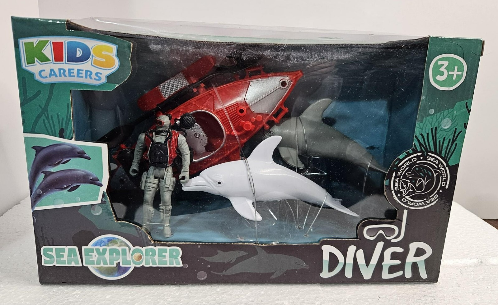 Kids Careers Sea Explorer Diver Toy in Box