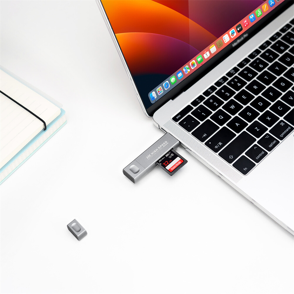 Memory Card Reader USB 3.0 OTG Adapter iPhone Lightning to SD Micro SD SDXC SDHC