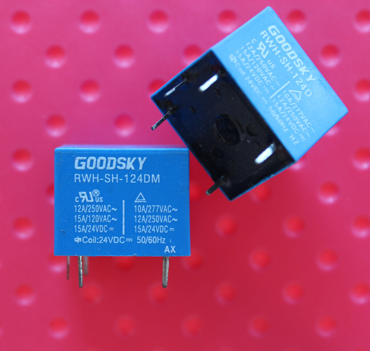 10pcs RWH-SH-124D New Genuine 5Pins Relay 24VDC 24V