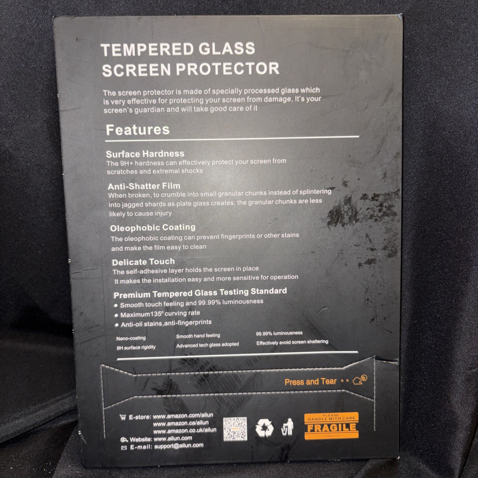 Ailun Glass Screen Protector 9H ipad 10th gen