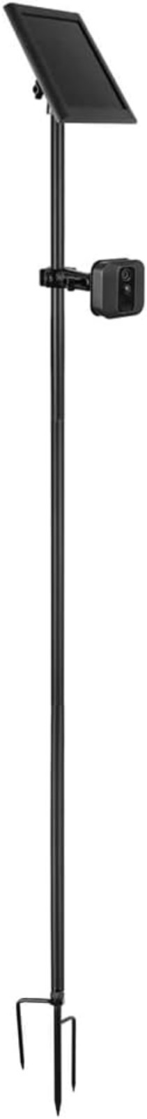 Versatile 2-in-1 Ground Stake Mount for Cameras & Solar Panels - Adjustable 51in