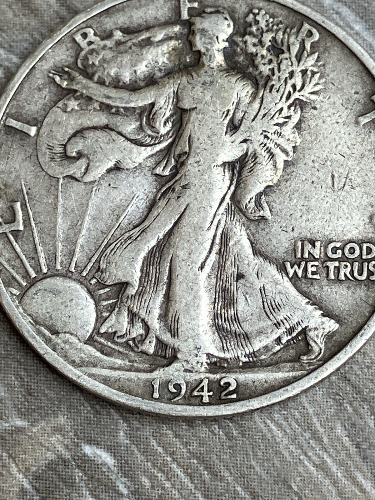1942-S Walking Liberty Half Dollar Coin