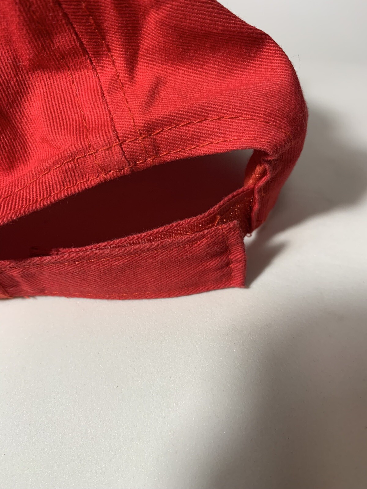 Marvel Spiderman Baseball Hat Youth Red One Size Webbed Adjustable Cap