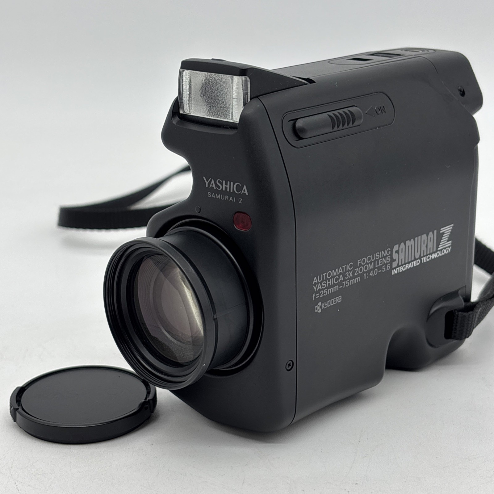 Yashica Kyocera Samurai Z Half-Frame 35mm Film Camera Nonworking Please Read