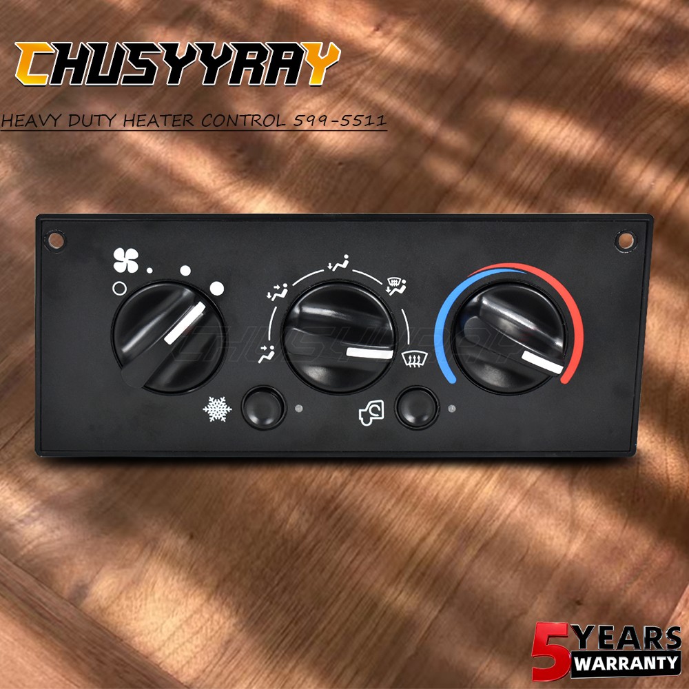 Heavy Duty Heater Control Assembly 599-5511 For Kenworth W900 T800 T600A 02-06