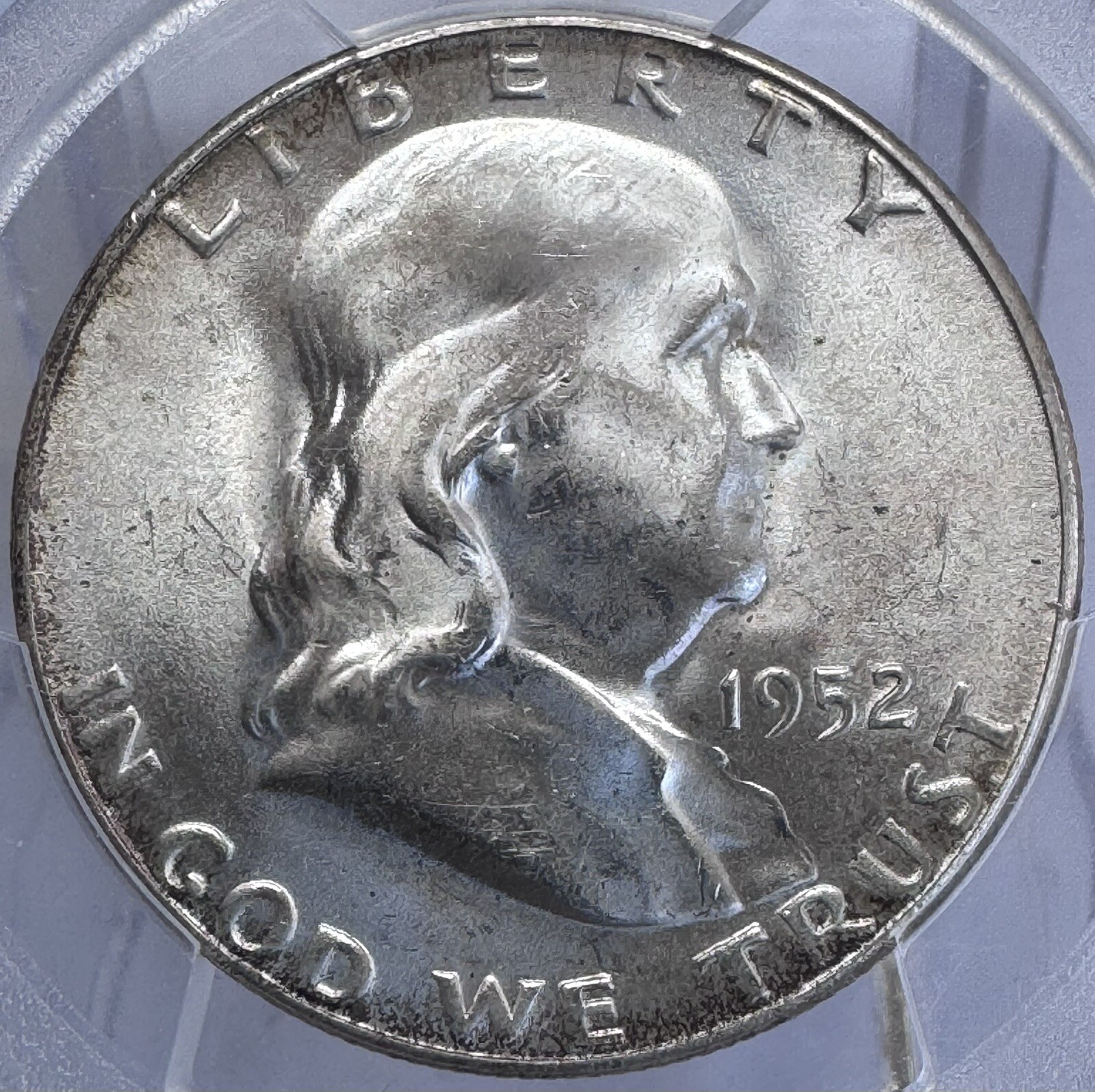 1952-S Franklin Half Dollar PCGS MS64