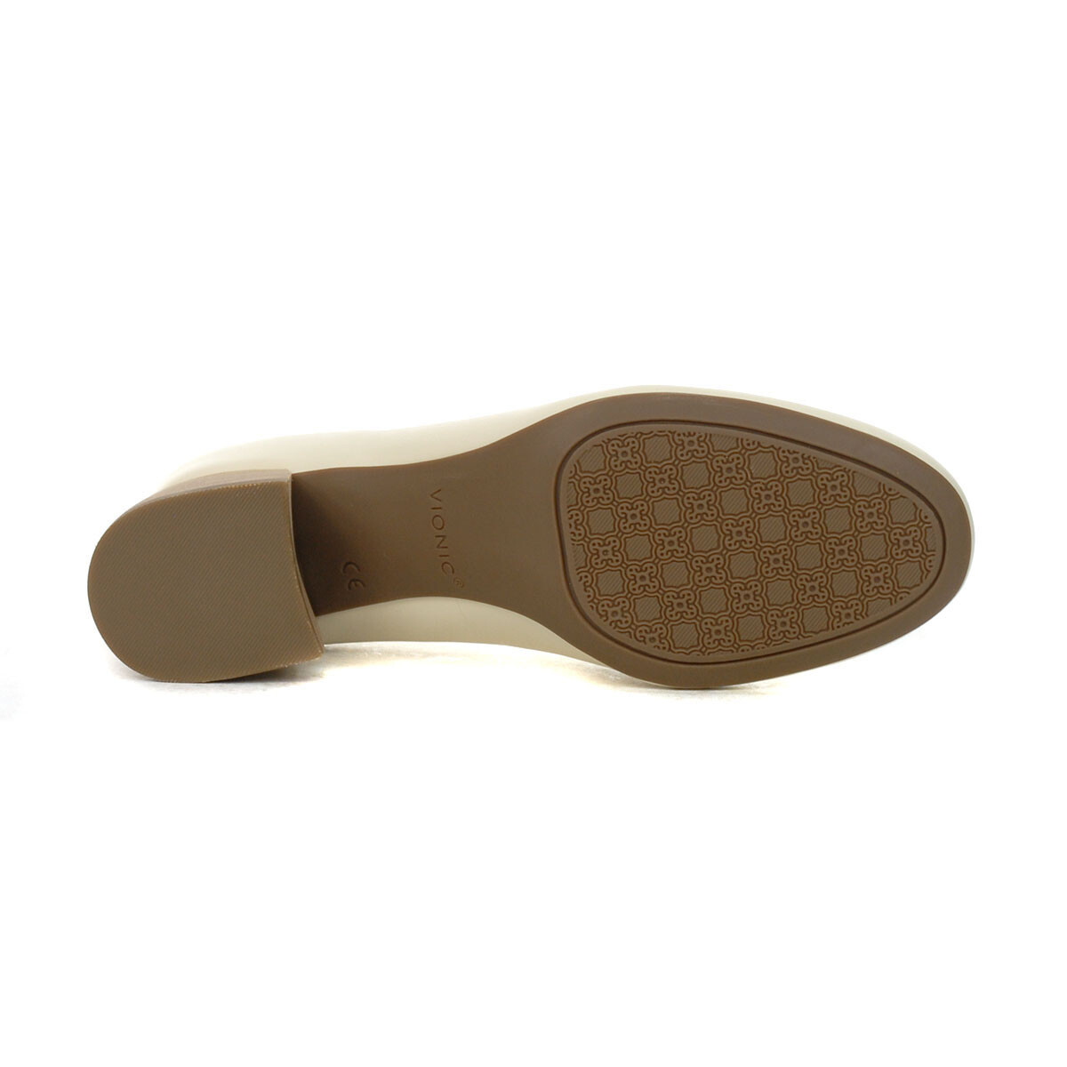 Vionic Women's Carmel Cream Leather Pumps I7869LA100