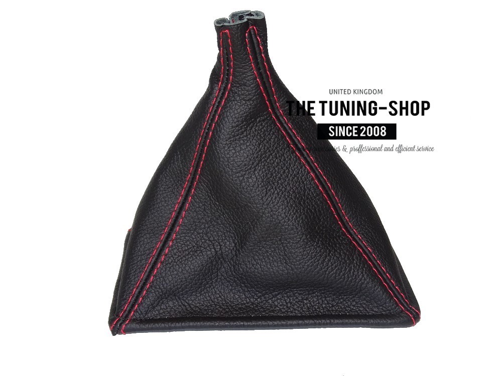 Shift Boot For Toyota MR2 MK1 1985-1989 Leather Red Stitching